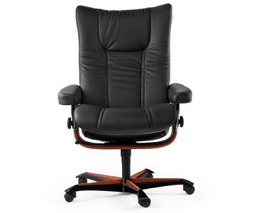 Stressless Wing leather ergonomic office chair
