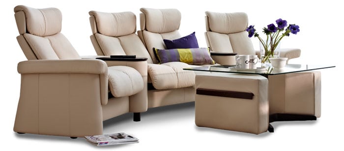stressless legend SC121 home theater seating
