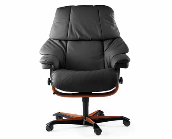 Stressless Reno leather office chair
